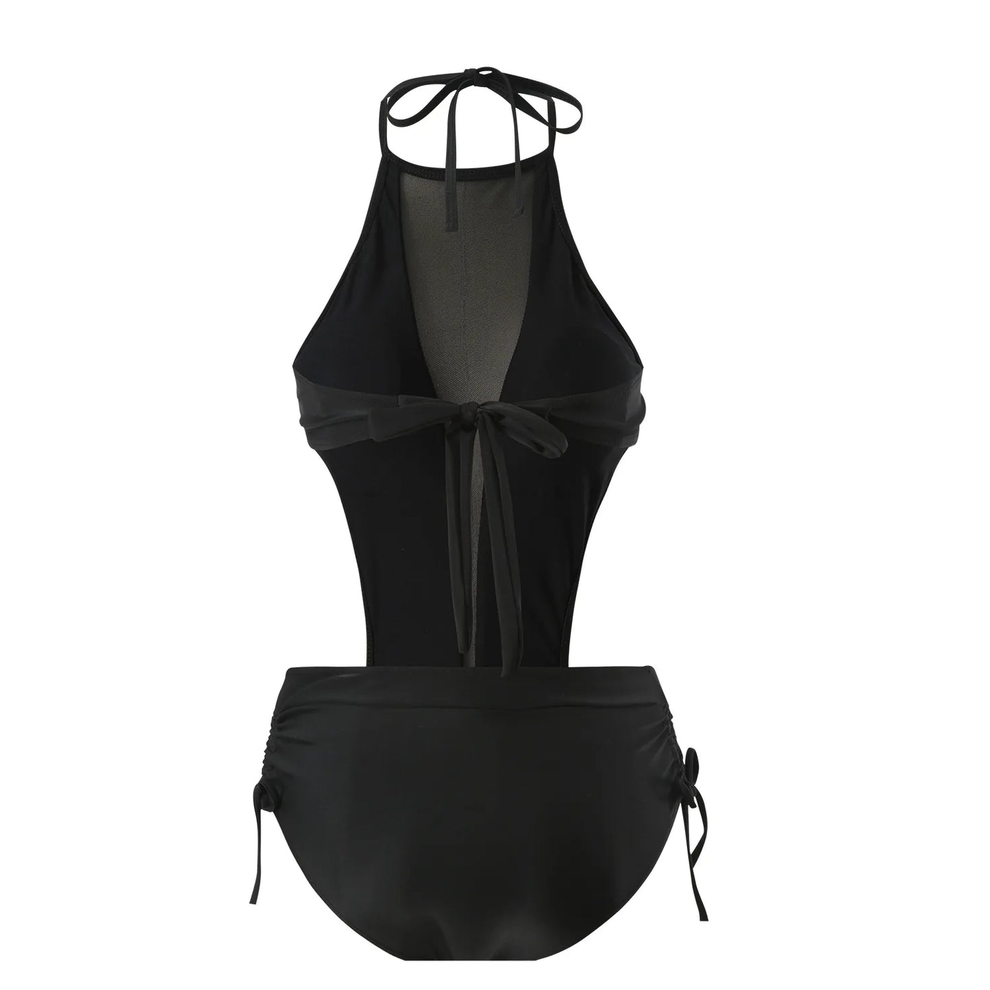 One Piece Swimsuit Womens 2025 Tummy Control Bathing Suit Mesh Flattering One Piece Swimsuits