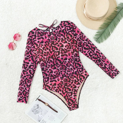 New High Waist Sexy Swimsuit Women Summer Bathing Suit Bikini Set Long Sleeve Swimwear Women Beach Swimming Suit For Female